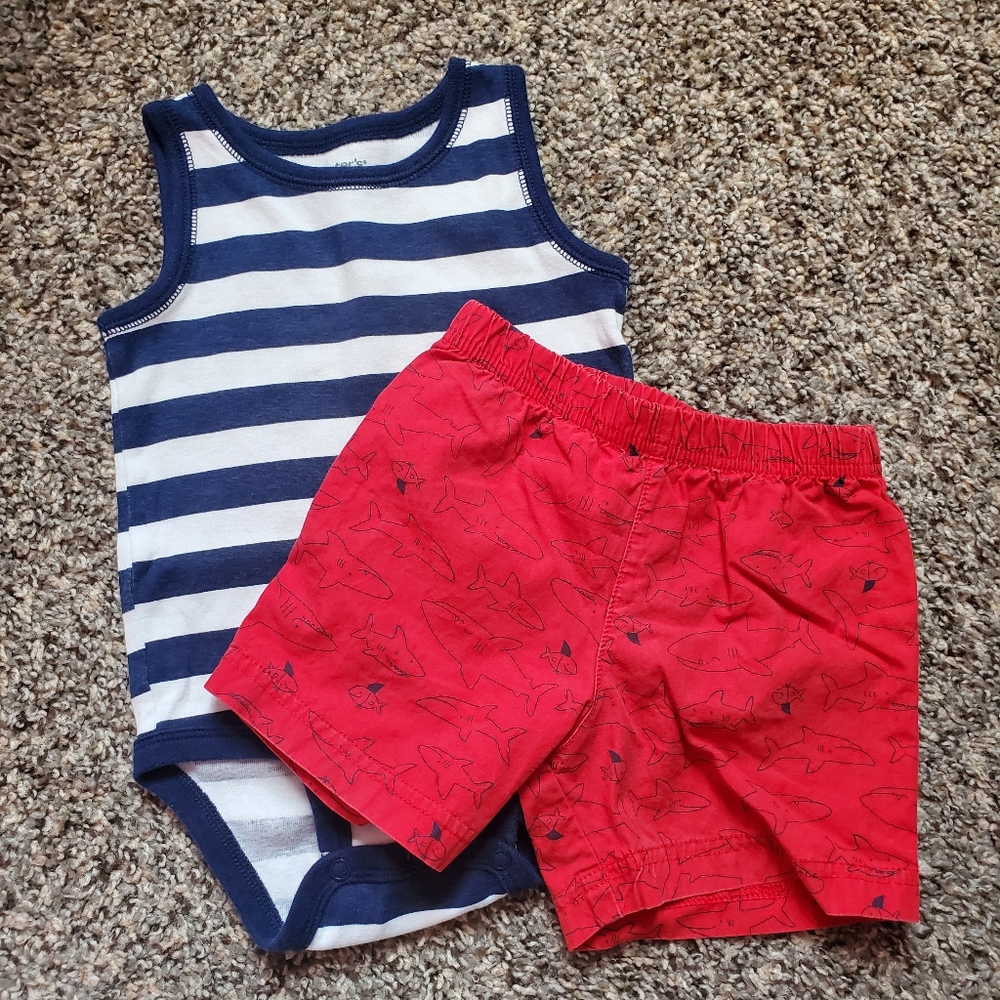 Baby Boy Summer Set- 2pc